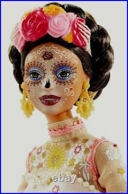 2020 Barbie Dia De Los Muertos (Day of The Dead) DOTD 2 Pink Doll Ships NOW