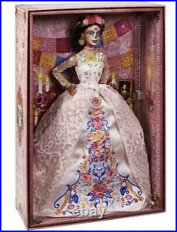 2020 Barbie Dia De Los Muertos Day of The Dead DOTD 2 Pink Skull Doll Mexico