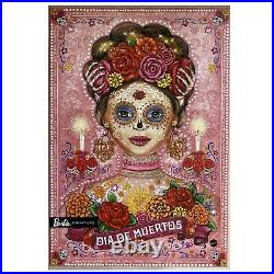 2020 Barbie Dia De Los Muertos Day of The Dead DOTD 2 Pink Skull Doll Mexico NEW