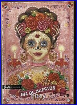 2020 Barbie Dia De Los Muertos Day of The Dead Pink Doll Brand New In Hand