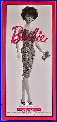 2020 Mattel Barbie Silkstone 1961 Brochette Bubble Cut doll Signature GXL25 NRFB