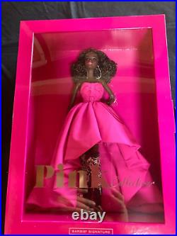 2022 Signature Barbie Pink Collecton AA Silkstone Doll #4 Brand New & NRFB