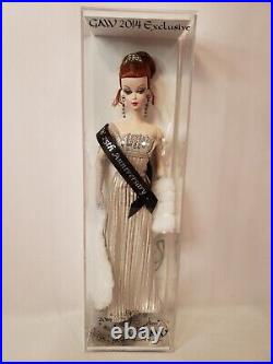 25th Silver Celebration Silkstone Barbie Doll 2014 Gaw Convention Exclusive Nrfb