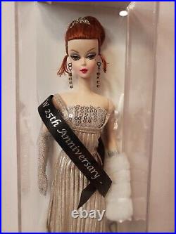 25th Silver Celebration Silkstone Barbie Doll 2014 Gaw Convention Exclusive Nrfb