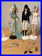 3 BARBIE SILKSTONE Dolls Equestrian, Princess And Model With Accessories