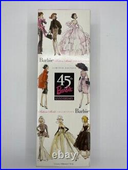 45th ANNIVERSARY Silkstone Barbie Doll Limited Edition FMC B8955 UNUSED