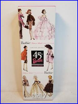 45th Anniversary Silkstone Barbie Doll 2003 Limited Edition Mattel B8955 Nrfb