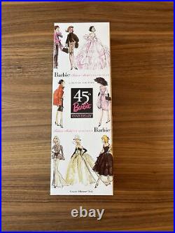 45th Anniversary Silkstone Barbie Doll Limited Edition BFMC B8955 NRFB