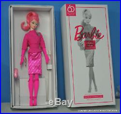 60th Anniversary Proudly Pink Silkstone Barbie Doll FREE Shipping