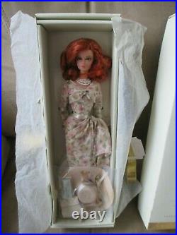 A DAY AT THE RACES Silkstone Barbie NRFB Gold Label Shelfwear on box