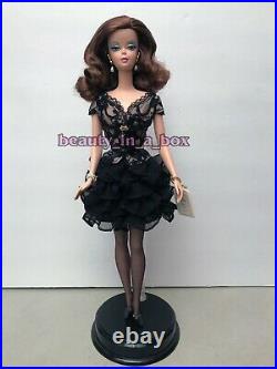 A Trace of Lace Silkstone Barbie Doll Fashion Model Collection Gold Displayed