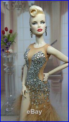 Amon Design Gown Outfit Dress Fashion Royalty Silkstone Barbie Model Doll FR