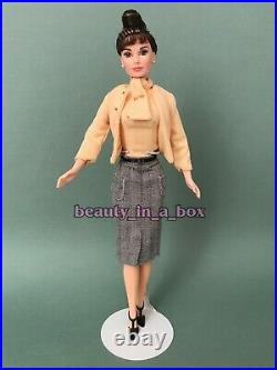 Audrey Hepburn Barbie Doll in The Secretary Silkstone Outfit Just Deboxed NO BOX