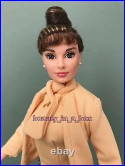 Audrey Hepburn Barbie Doll in The Secretary Silkstone Outfit Just Deboxed NO BOX