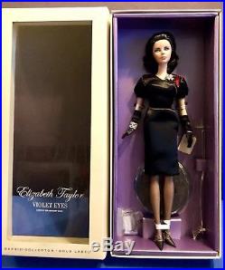 BARBIE Elizabeth Taylor Violet Eyes Silkstone Gold Label Doll 6500 worldwide MIB