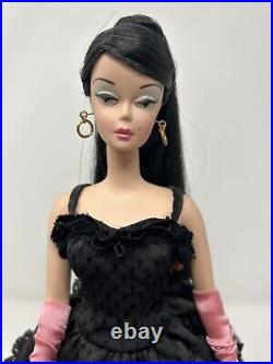 BARBIE FASHION MODEL LINGERIE SILKSTONE #3 Wearing Black Enchantment 55500
