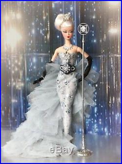 BARBIE SWAROVSKI SPOTLIGHT IN CHANEL SILKSTONE Fashion Doll Collector BFMC OOAK
