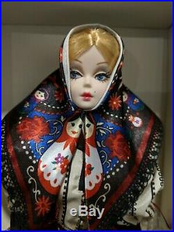 BFMC Mila Silkstone Barbie Doll 2011 Complete/Used Russian Collection VGC Minty