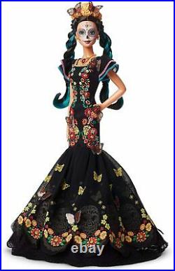 BRAND NEW Barbie Dia De Los Muertos Day of The Dead Doll Mattel 2019 IN HAND