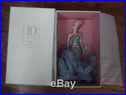 Barbie 10 Years Tribute Silkstone Fashion Model Gold Label 2010