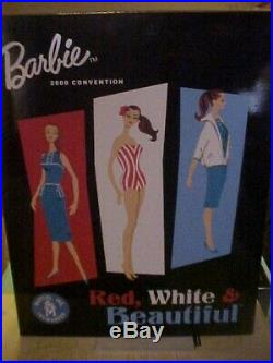 Barbie 2009 Convention 50th Ann. Limited Edition Set, Red, White and Beautiful