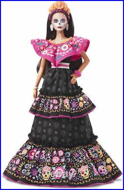 Barbie 2021 Female Dia De Los Muertos Day of The Dead Doll Mattel - Preorder