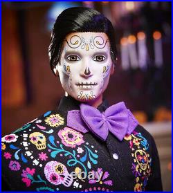 Barbie 2021 Ken Dia De Los Muertos Day of The Dead Doll Mattel Ships 09/04