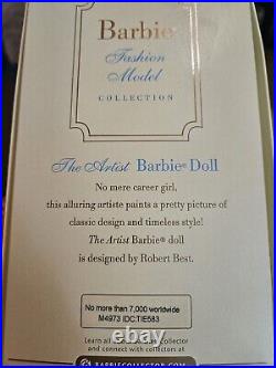 Barbie BFMC The Artist Gold Label 2008 Genuine Silkstone 7000 World Wide MINT