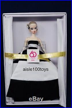 Barbie Black And White Forever Silkstone Doll 60th Anniversary 2019 