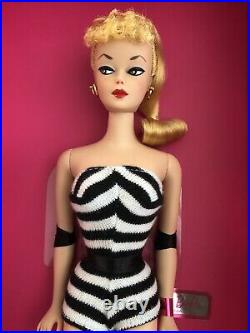 Barbie Black & White Swimsuit Signature 75th Anniversary Silkstone Doll