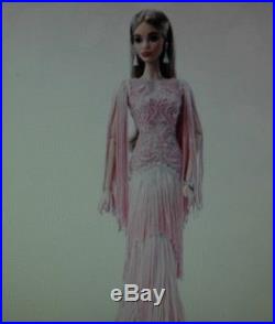 Barbie Blush Fringed Gown Platinum Label Platinum Membership Exclusive Shipper