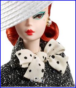Barbie Collector BFMC Black and White Tweed Suit Doll Toy Gift