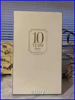 Barbie Collector BFMC Tribute Silkstone 10 Year Anniversary Gold Label NRFB