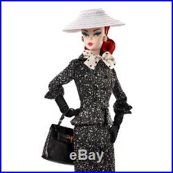 Barbie Collector Fashion Model Collection Black & White Tweed Suit Doll