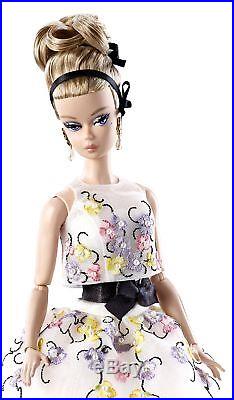 Barbie DGW56 Collection Classic Cocktail Dress Silkstone Doll Glam Gown