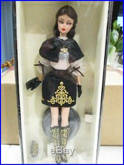 Barbie DULCISSIMA Porcelain silkstone Fashion Model 2013 Mattel BCP82 DOLL NRFB
