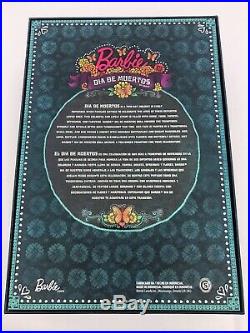 Barbie Day of The Dead Dia De Los Muertos Doll FREE SAME-DAY PRIORITY SHIPPING