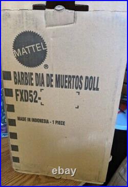 Barbie Dia De Los Muertos Day of the Dead Doll 2019 Mattel- BRAND NEW IN BOX