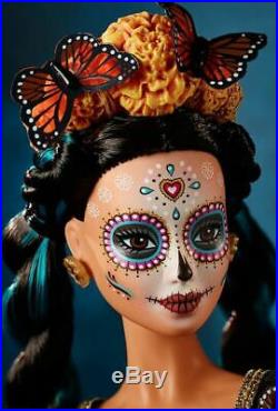 Barbie Dia De Muertos Day of the Dead Doll Mattel 2019 In Hand FXD52