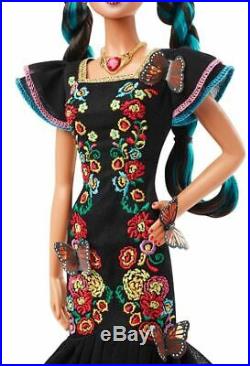 Barbie Dia De Muertos Day of the Dead Doll Mattel 2019 In Hand FXD52