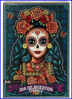 Barbie Dia De Muertos Day of the Dead Doll Mattel 2019 In Hand FXD52