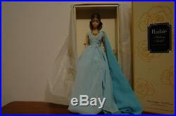 Barbie Doll Blue Chiffon Gown Aa Robert Best Designer Silkstone Mint