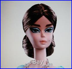 Barbie Doll Blue Chiffon Gown Aa Robert Best Designer Silkstone Mint