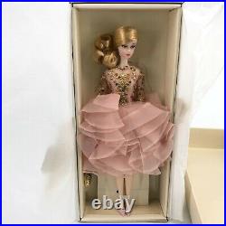 Barbie Doll Blush & Gold Cocktail Dress Fashion Model Silkstone Gold Label 2016