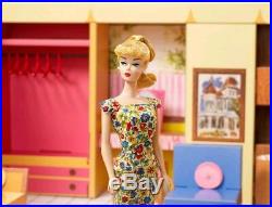 Barbie Dream House 1962 Vintage Reproduction Barbie doll included Mattel mint