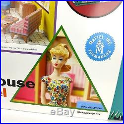 Barbie Dream House 1962 Vintage Reproduction Barbie doll included Mattel mint