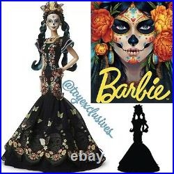 Barbie El Dia De Los Muertos Mexican Doll Day Of The Dead 2020/2019 Ships Asap