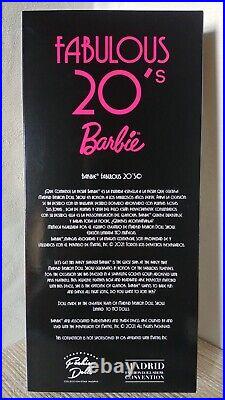 Barbie FABULOUS 20's silkstone MFDS Madrid Convention 2021 Very Hard to find