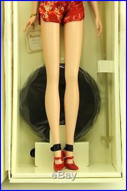 Barbie Fashion Model Chinoiserie Red Sunset Asian Silkstone Doll Gold Label 2004