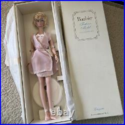Barbie Fashion Model Collection The Lingerie Silkstone Blonde 2001 NEW BOX AS IS